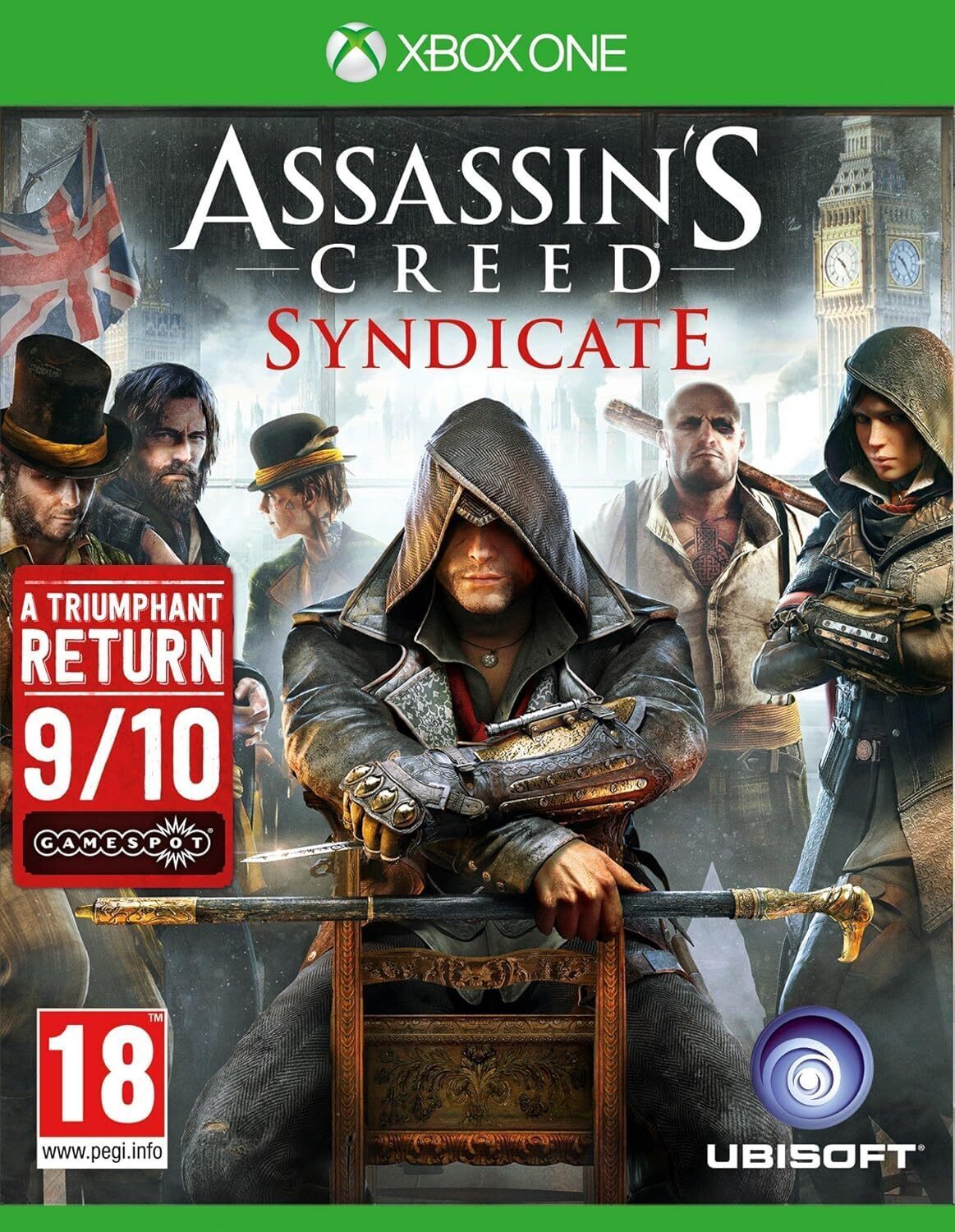 دیسک بازی ASSASSINS CREED SYNDICATE برای XBOX ONE