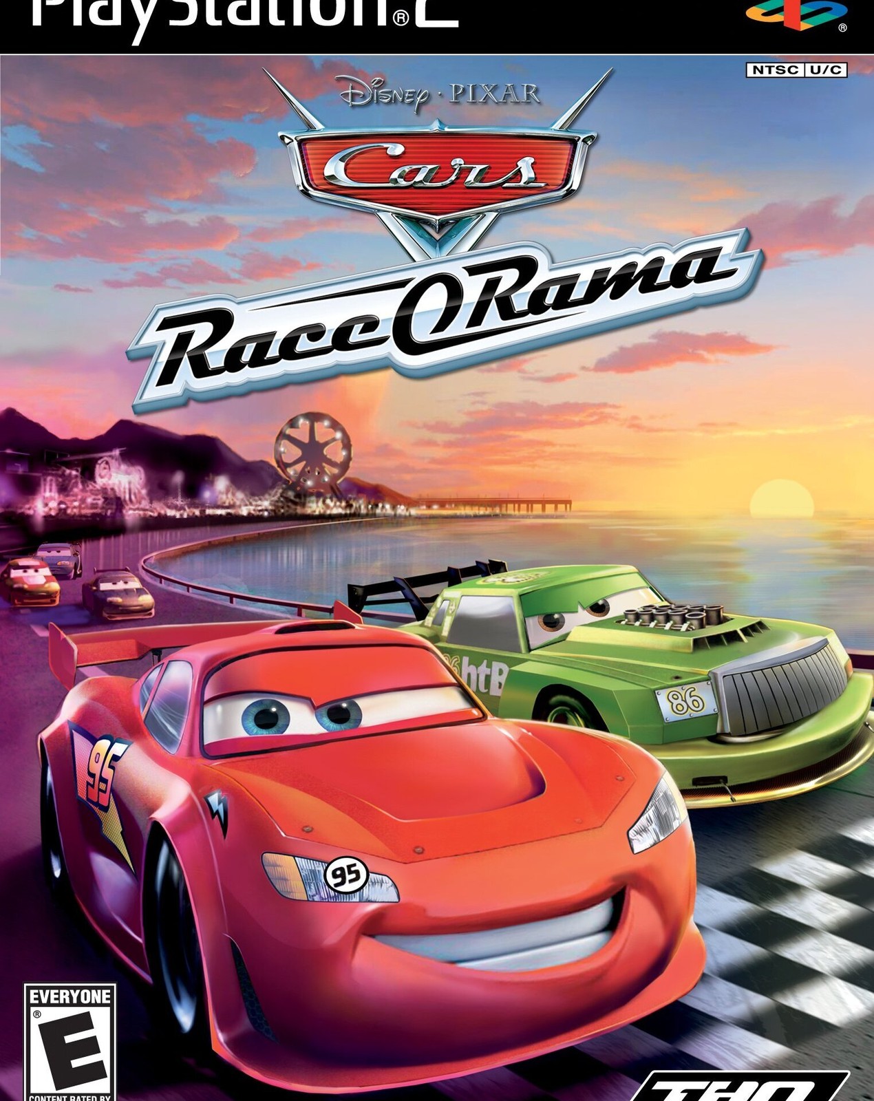 دیسک بازی The Cars RACE ORAMA برای Ps2