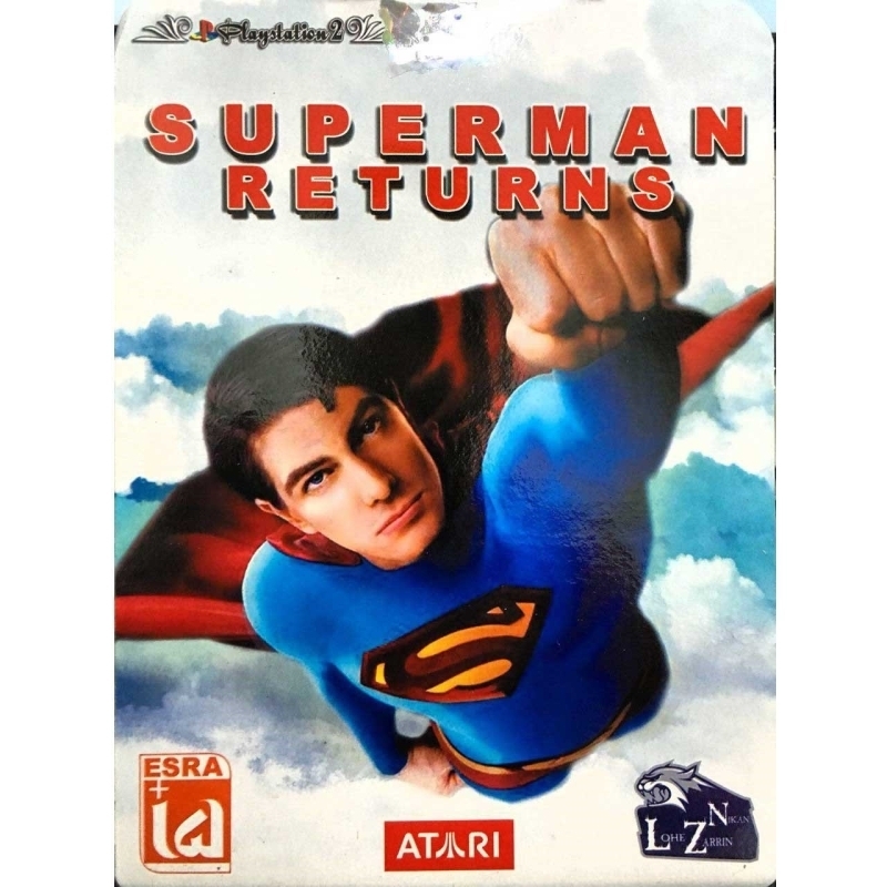 دیسک بازی SUPERMAN RETURNS برای PS2