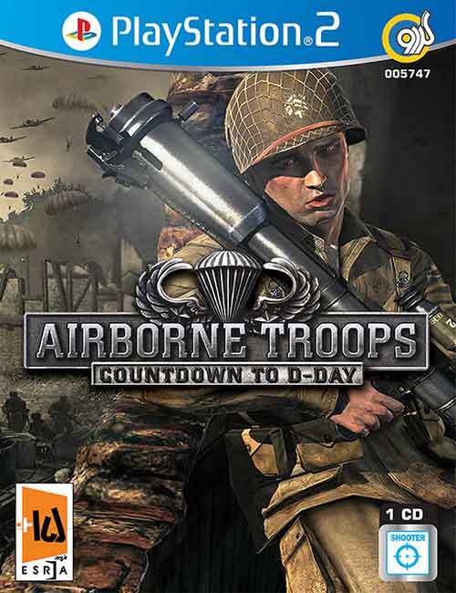 دیسک بازی Airborne Troops برای ps2