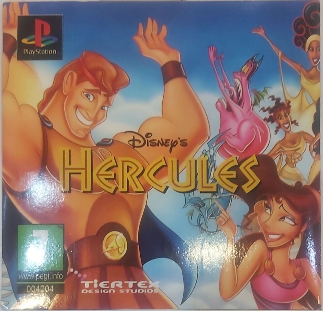 دیسک بازی Hercules برای PS1