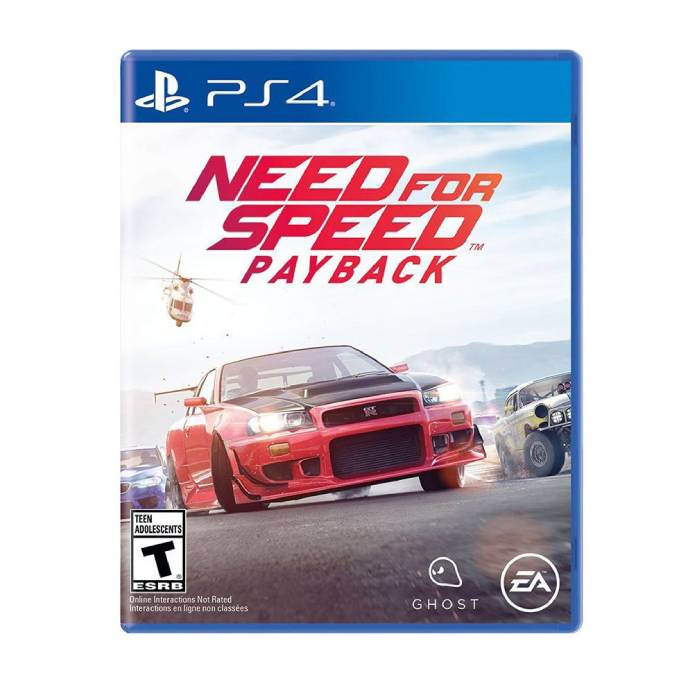 دیسک بازی Need For Speed PayBack برای PS4