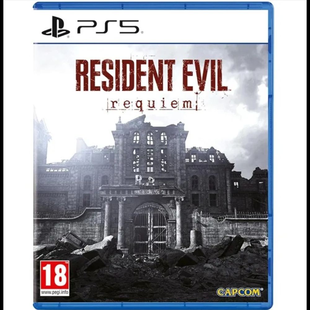 دیسک بازی resident evil requm برای ps5
