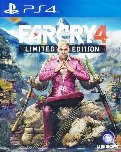 دیسک کارکرده بازی far cry 4 limited edition