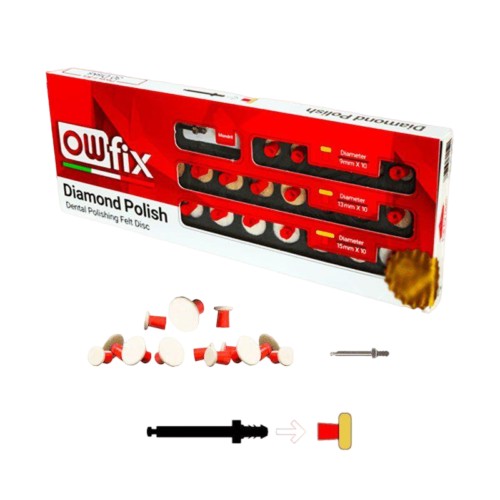 دیسک نمدی الماسی پالیش کامپوزیت Owfix (DDS Dent)