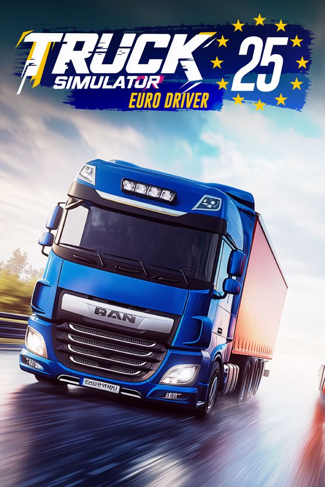 اکانت قانونی بازی Truck Simulator 25: Euro Driver