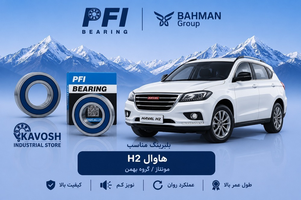 بلبرینگ دینام کوچک هاوال H2 پی اف آی کد 6202-2RS C3-PFI