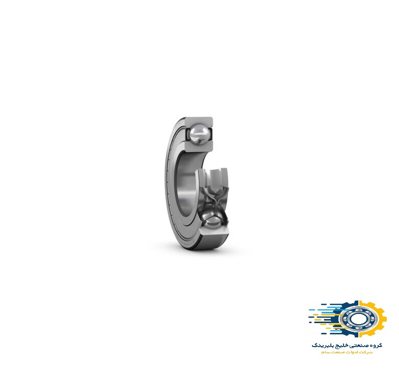 بلبرینگ شیار عمیق یک ردیفه SKF کد 608-2Z/C3