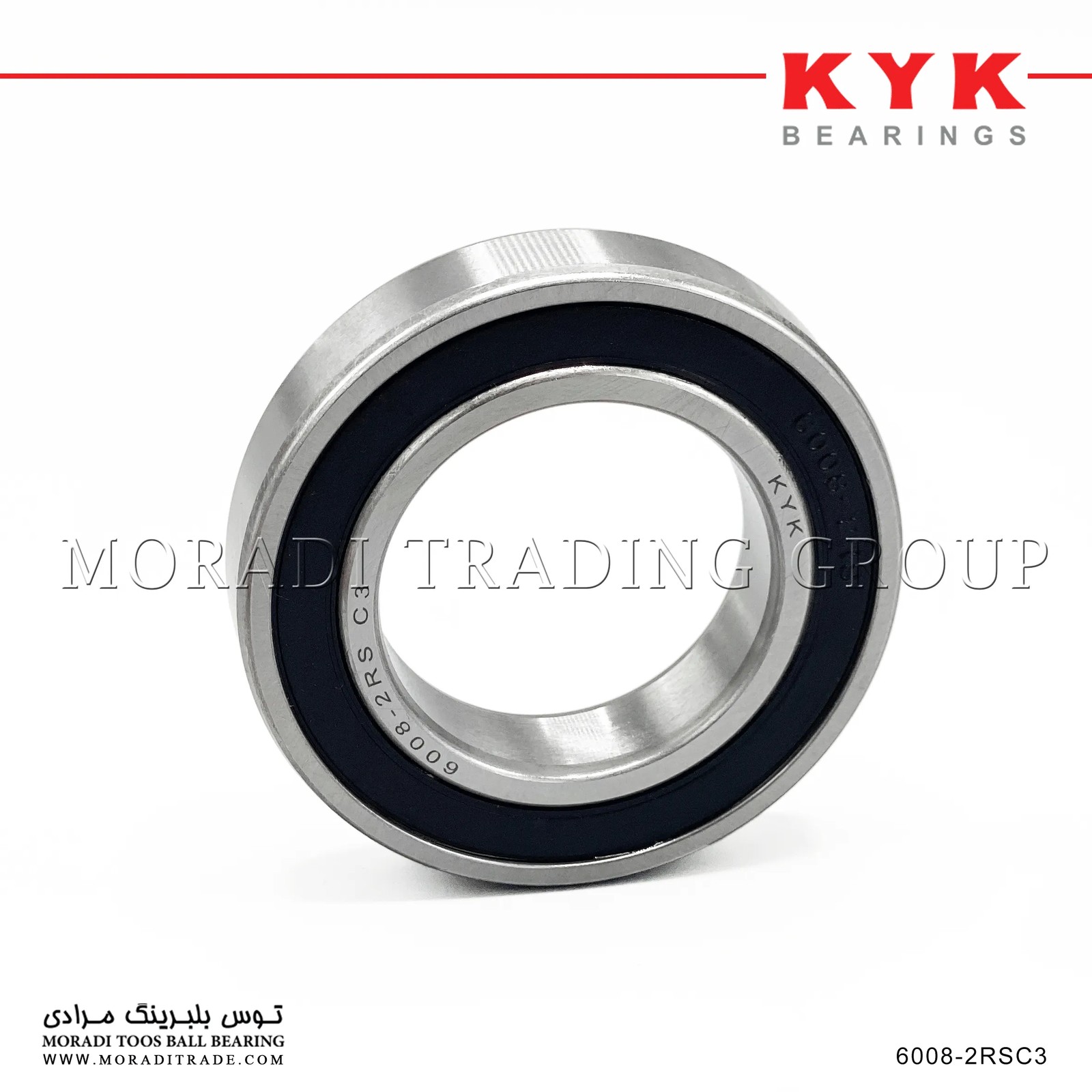 بلبرینگ HQSILVERKYK 6008 2RSC3