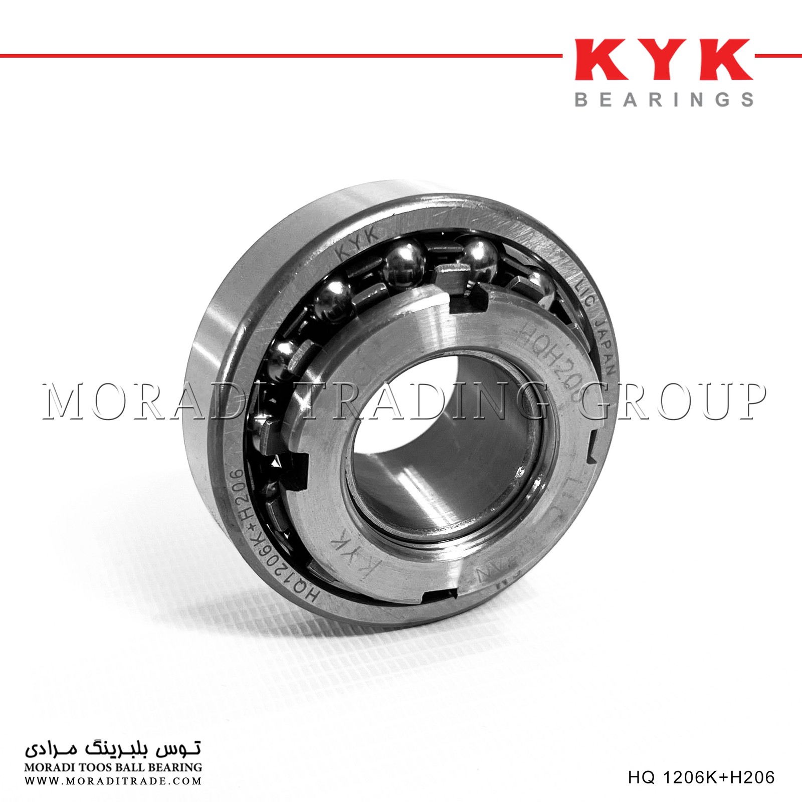 بلبرینگ HQSILVERKYK 1206 KH