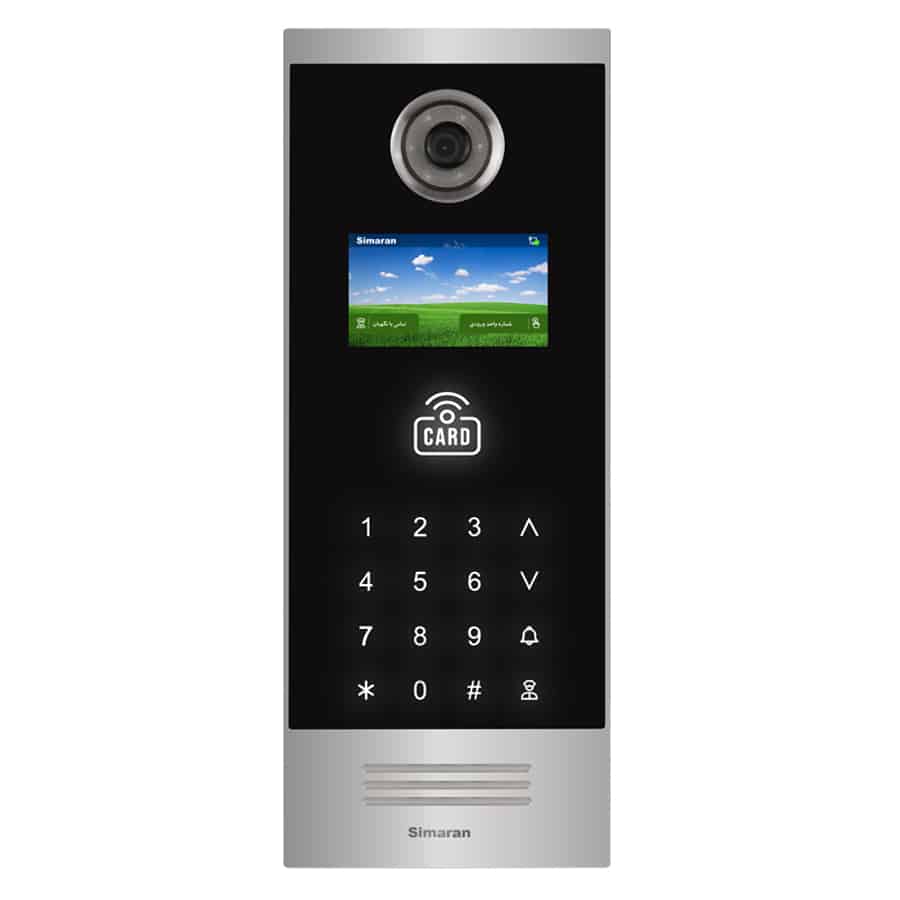 پنل کدینگ با LCD رنگی 4.3 اینچ( تاچ کی) مدل VF43TD