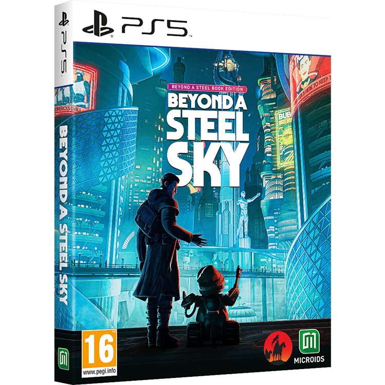 دیسک بازی Beyond a Steel Sky Beyond a Steelbook برای PS5
