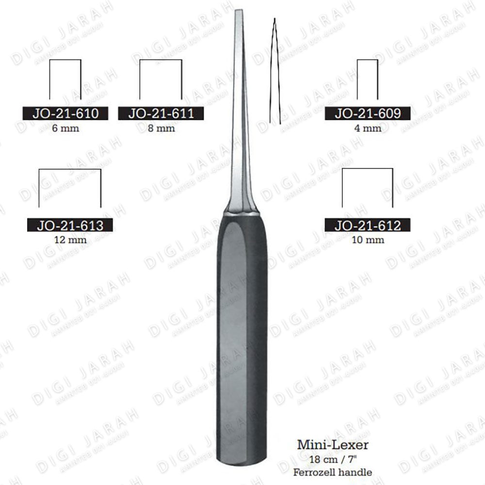 استوتوم دسته چوبی JO-21-613 surgicon 12mm