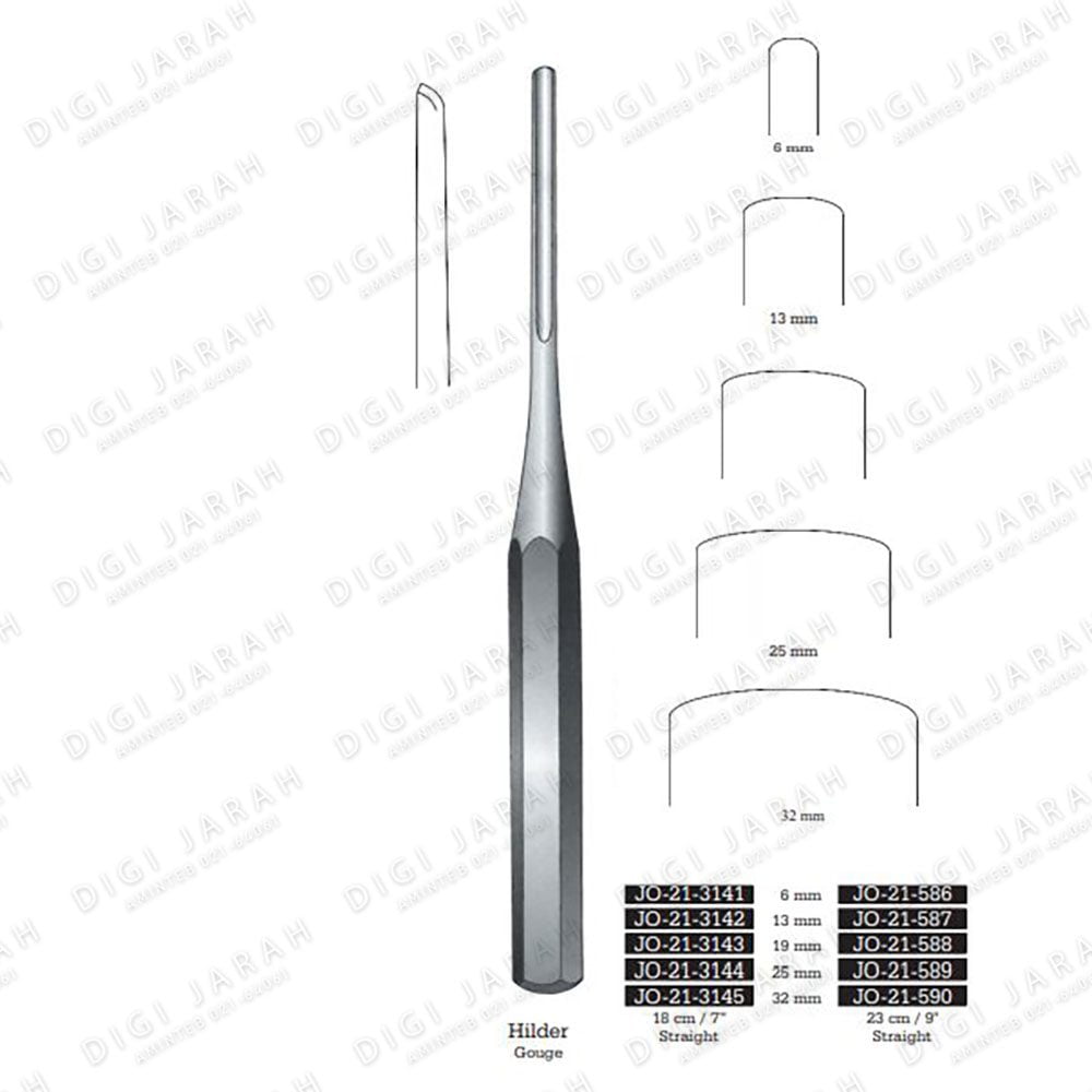 استوتوم گوژ هیلدر JO-21-589 surgicon 25mm 23cm