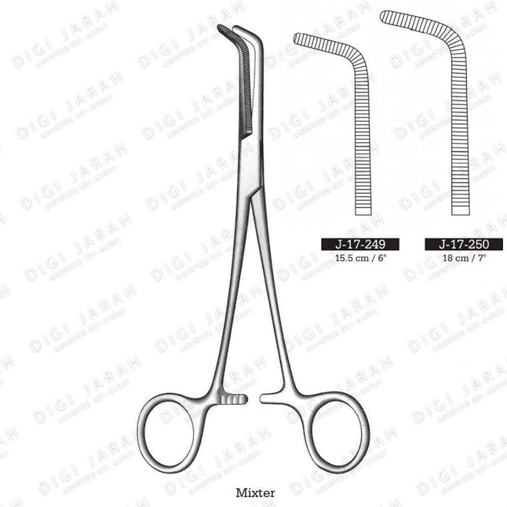 رایت انگل میکستر J-17-250 surgicon 18cm