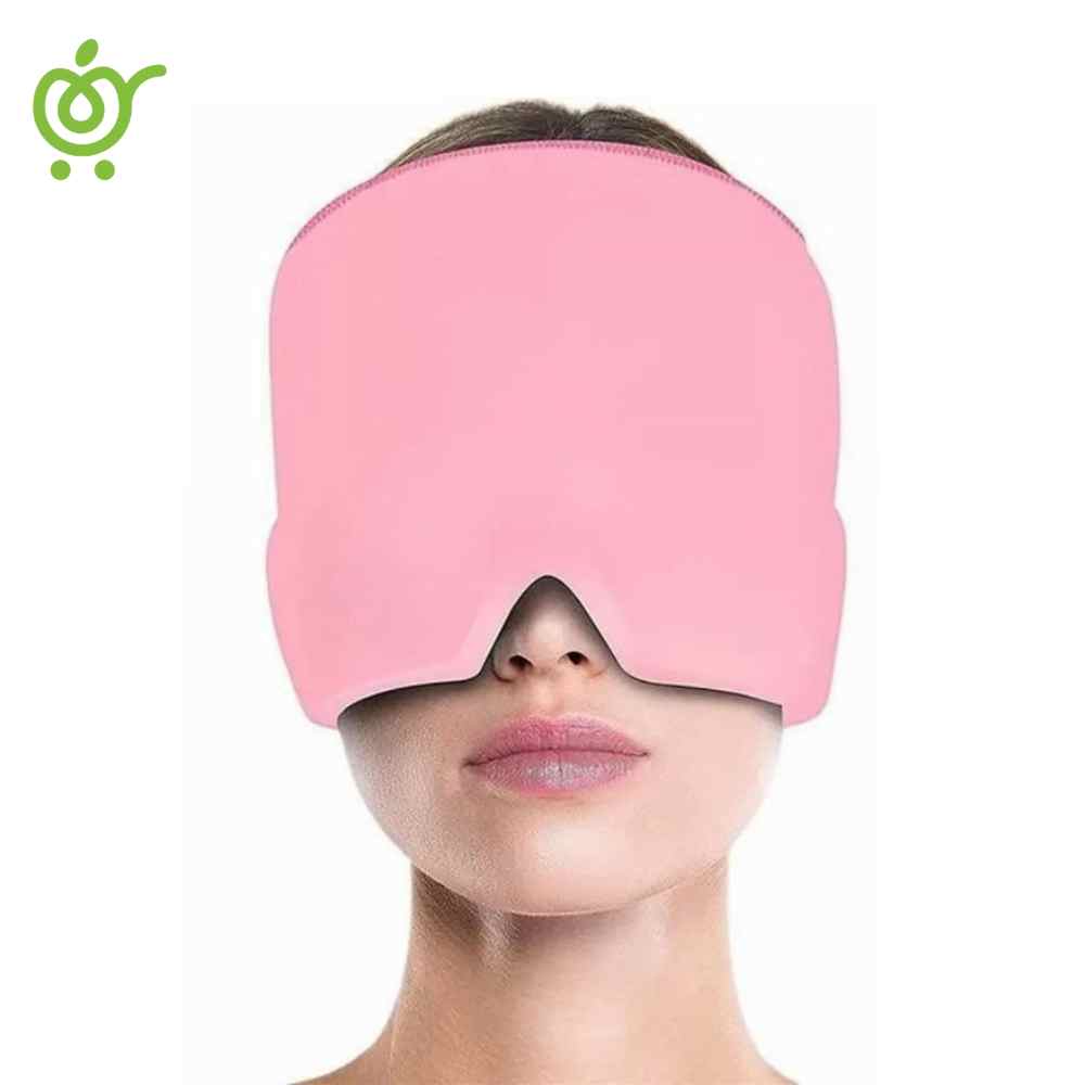 کلاه تسکین میگرن و سردرد Gel Ice Covered Cold & Hot Compress Headband