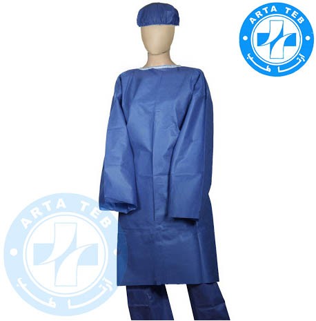 ست لباس بیمار (گان،کلاه،شلوار)