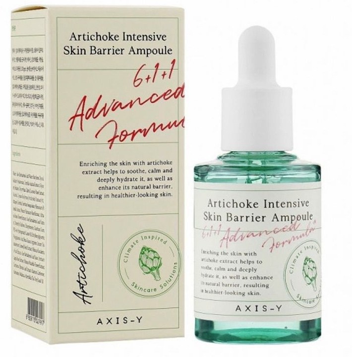 آمپول ضد جوش و تقویت سد دفاعی پوست آرتیشو مدل AXIS-Y Artichoke Intensive Skin Barrier