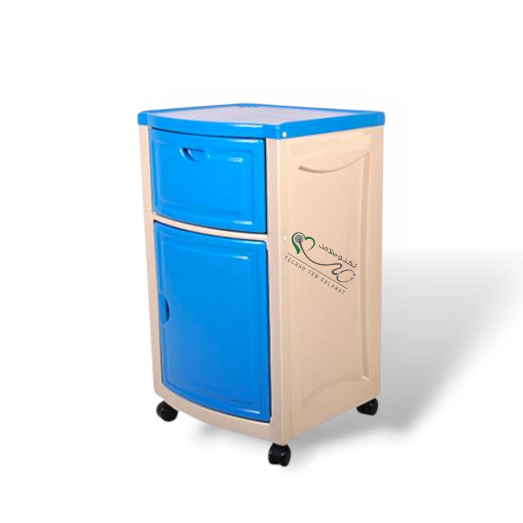 لاکر (کمد کنار تخت ) تمام ABS مدلbp2