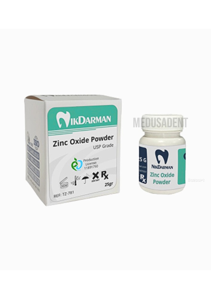 پودر زینک اکساید نیک درمان – Zinc Oxide Powder Nik Darman