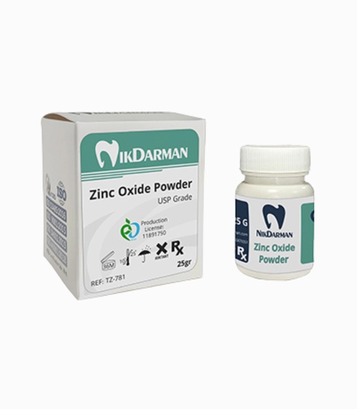 پودر زینک اکساید نیک درمان – NikDarman Zinc Oxide Powder