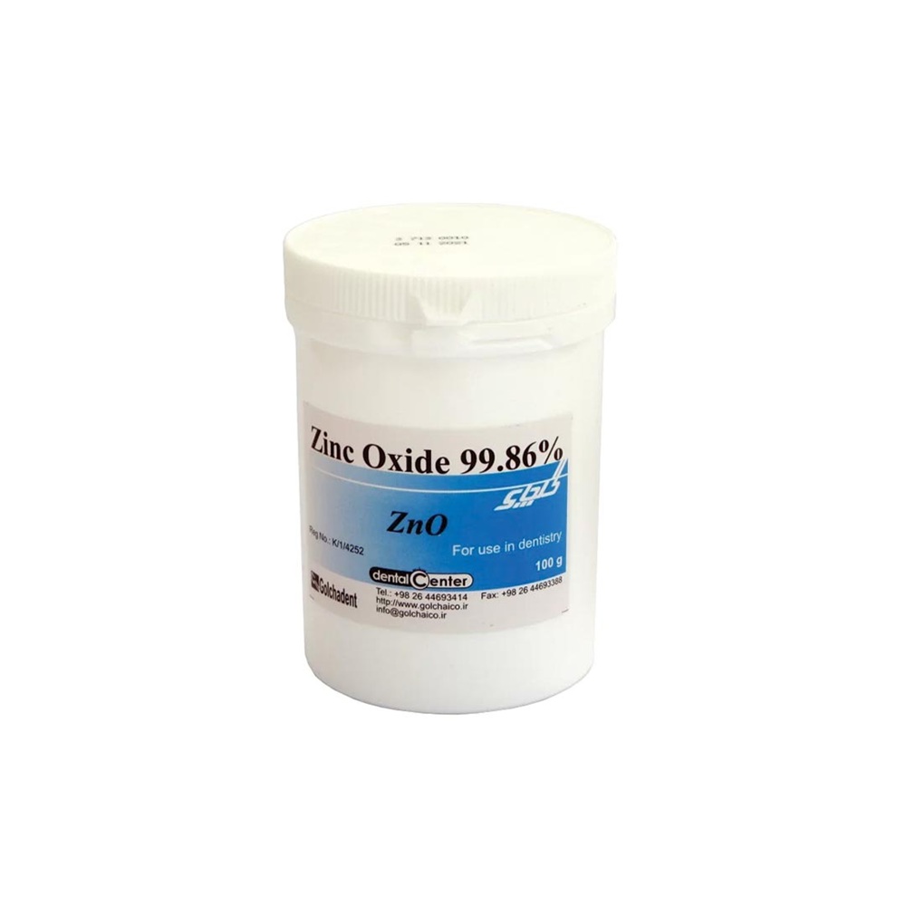 پودر زینک اکساید گلچای Golchai-Zinc Oxide