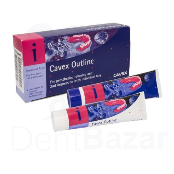 لورالیت Cavex Outline | ماده قالبگیری بیماران بی‌دندان | دنت بازار