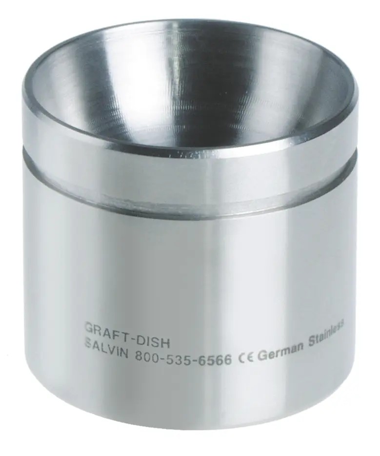Graft Material Dish Titanium Coted (کاسه آمالگام)