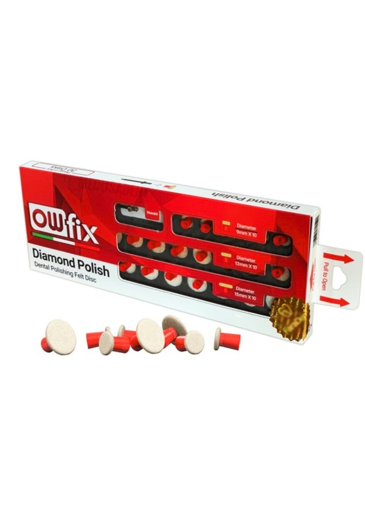 دیسک نمدی الماسی پالیش کامپوزیت برند اوفیکس Owfix Diamond Polish