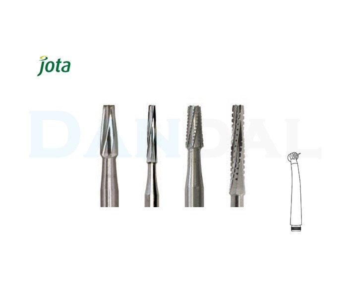 Jota - Carbide Burs - Flat End Taper - FG