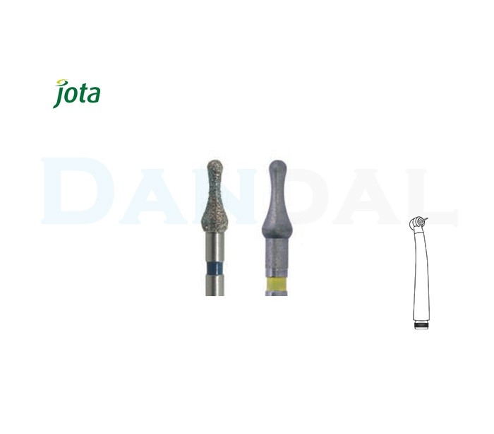 Jota - Concave Side Diamond Burs - FG