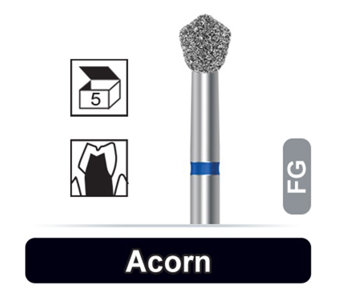 Dentalree - Diamond Burs - Acorn - FG