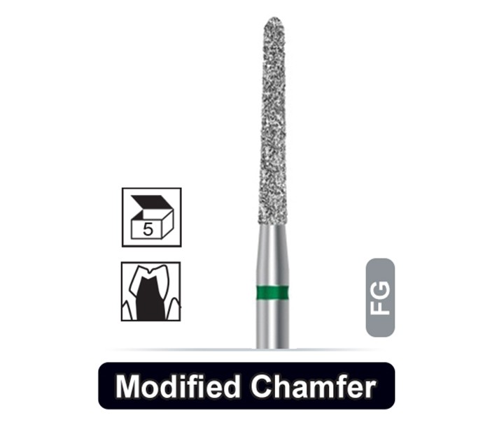 Dentalree - Diamond Burs - Torpedo Tapered