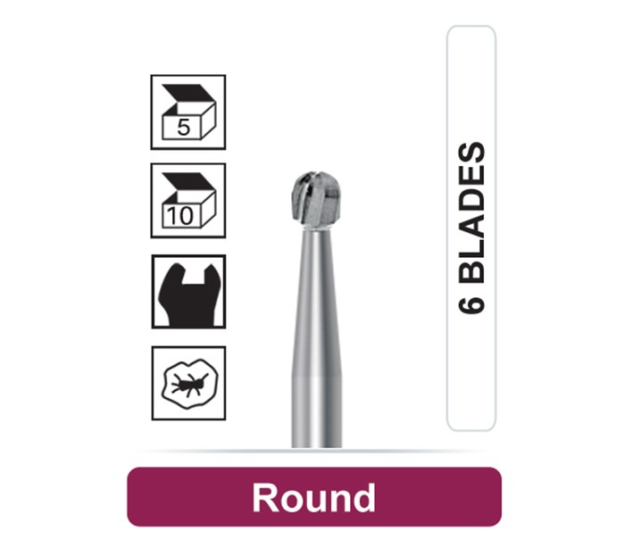 Dentalree - Carbide Round Burs - FG