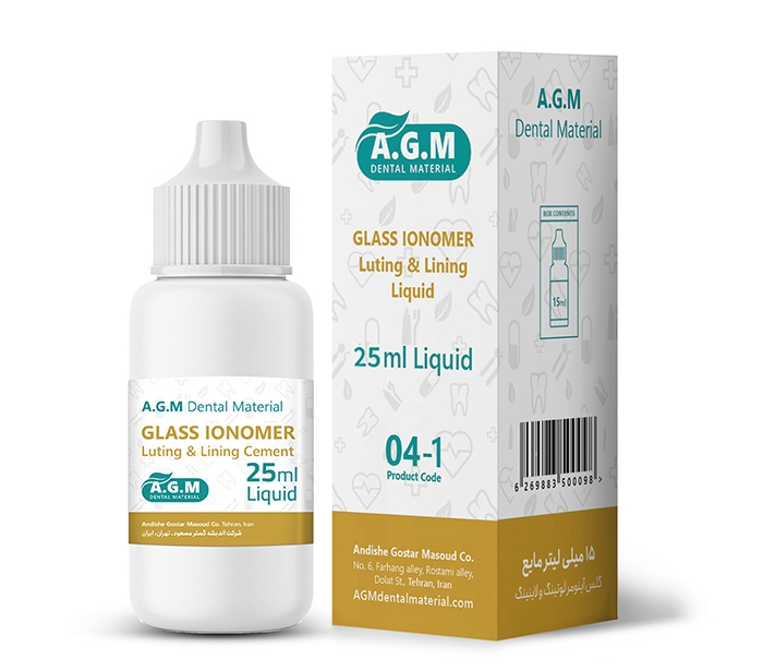 AGM - Luting Glass Ionomer Cement Liquid 25ml