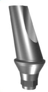 اباتمنت زاویه دار رگولار (Angled Abutment) 15درجه ، قطر 4.5 /Angled abutment 15°