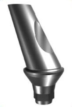اباتمنت زاویه دار رگولار (Angled Abutment) 25درجه ، قطر 4.5 /Angled abutment 25°