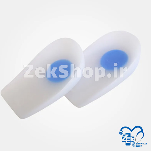 هیل پد سیلیکونی دو رنگ مخصوص خارپاشنه طب و صنعت Silicone Heel Pad