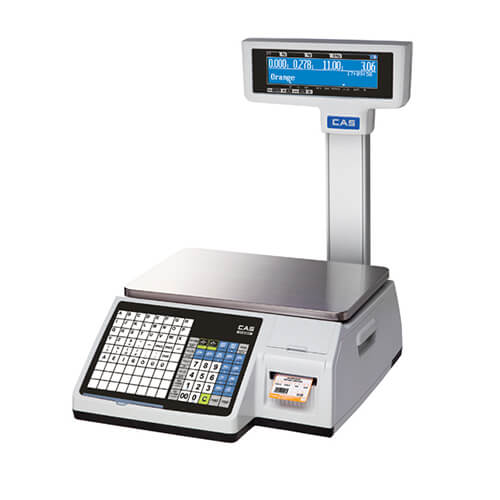ترازوی CAS لیبل پرینتر 30 کیلویی مدل CL5200P