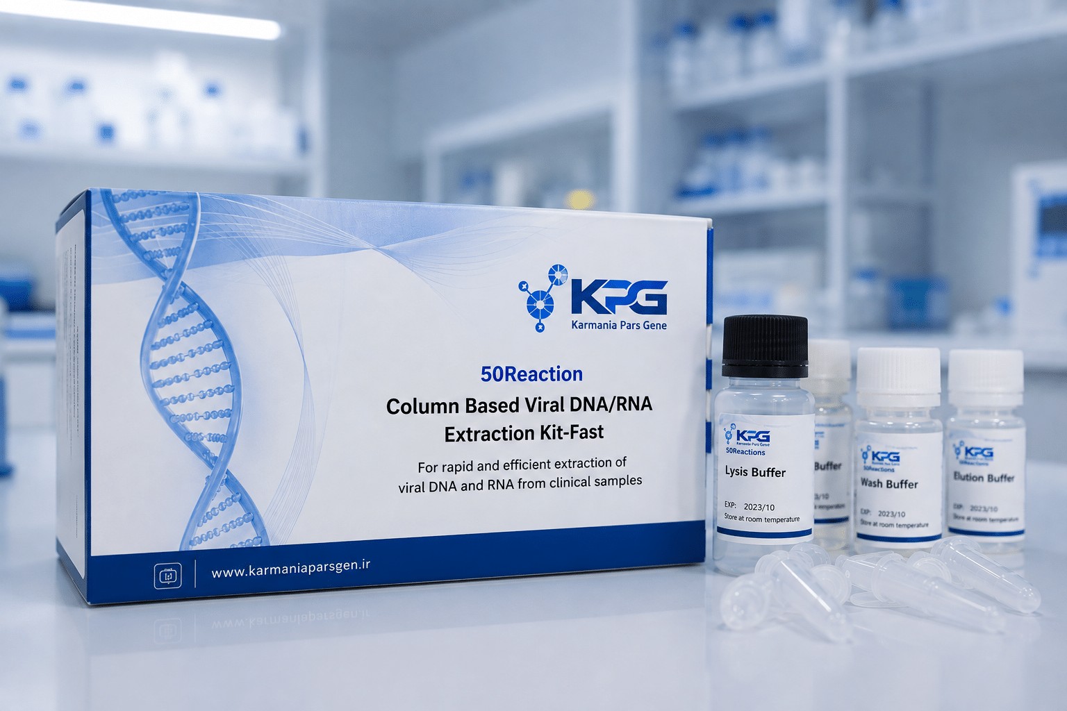 (50Reaction)Column Based Viral DNA/RNA Extraction Kit-Fast