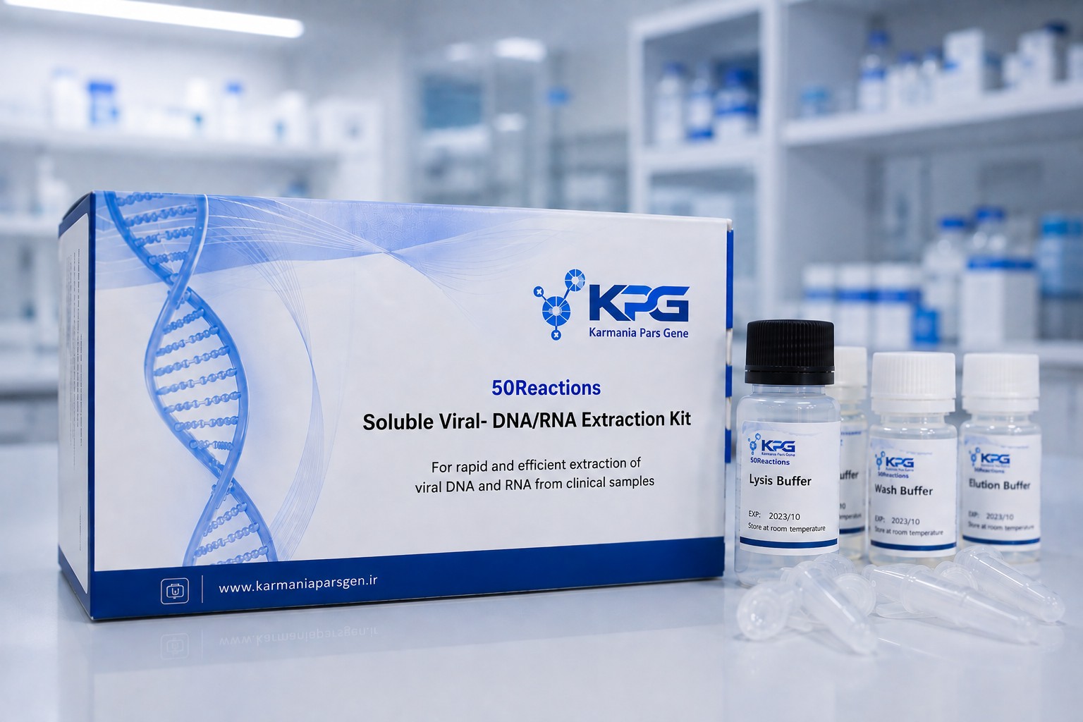 (50Reactions) Soluble Viral- DNA/RNA Extraction Kit