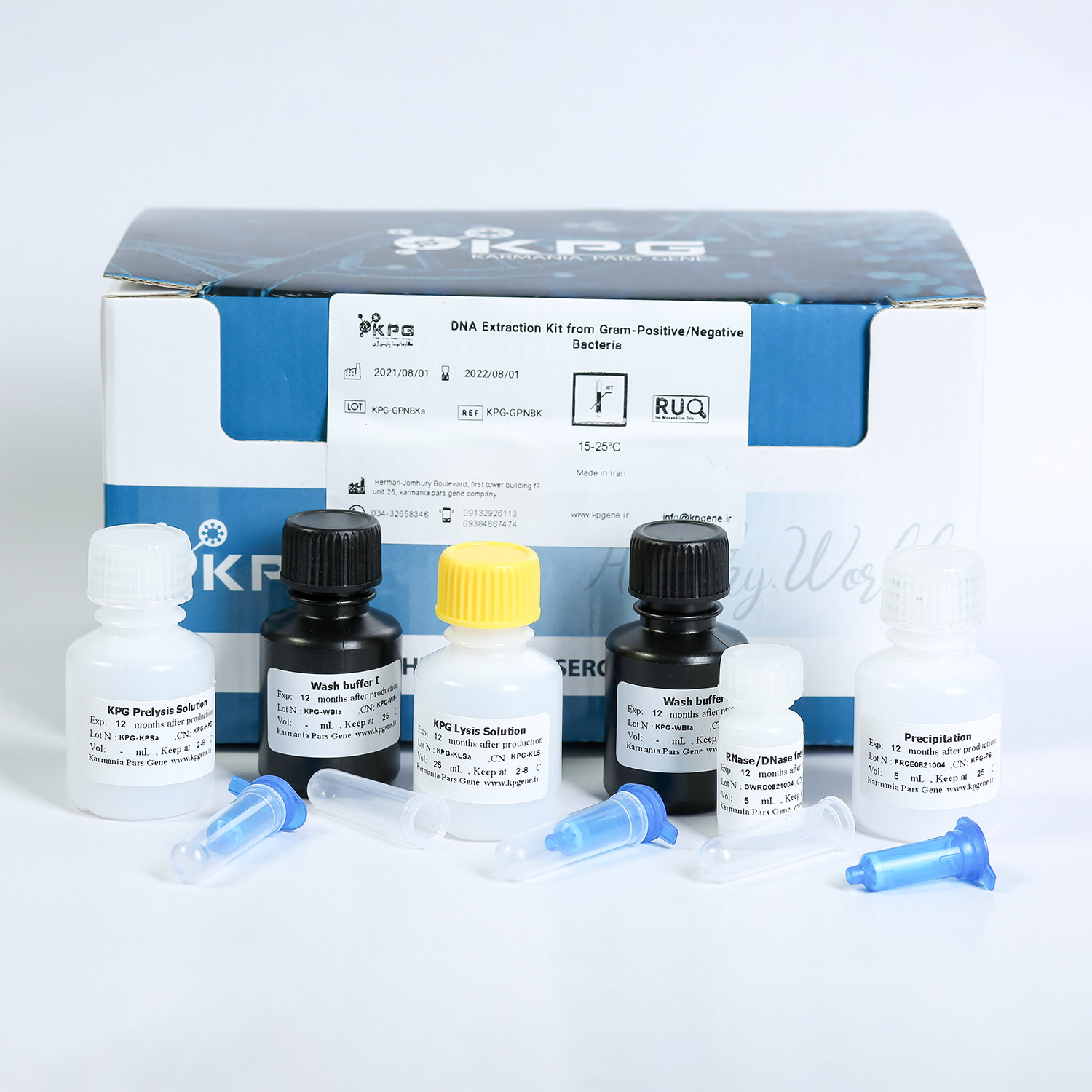 (50Reactions)Gram Positive/Negetive Bacteria DNA Extraction Kit