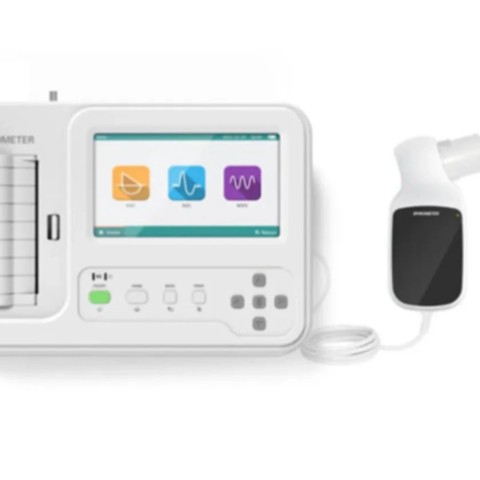 دستگاه اسپیرومتری CONTEC مدل SP100 | اسپیرومتر دیجیتال تست عملکرد ریه