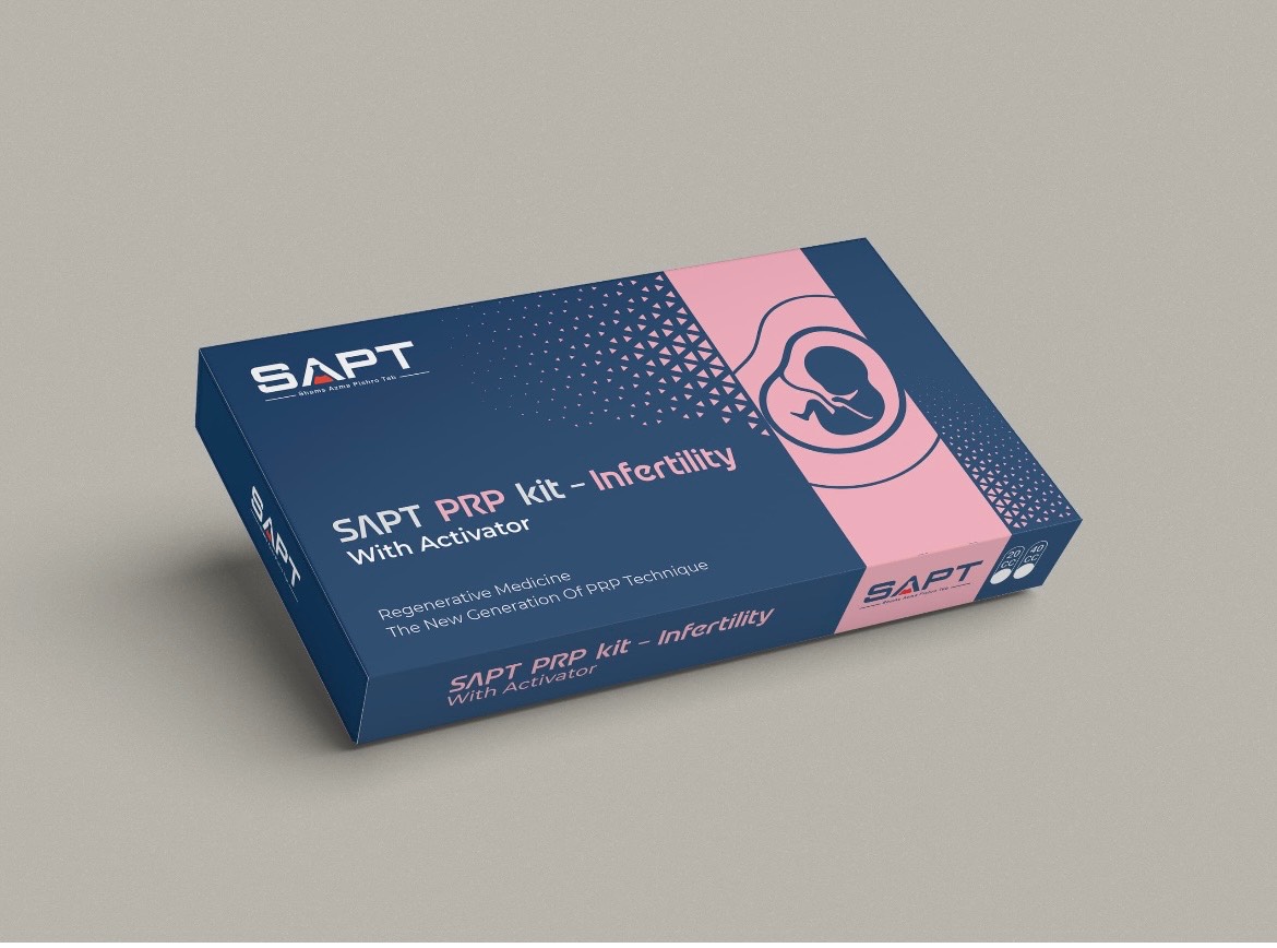 کیت prp ناباروری 20cc برند sapt