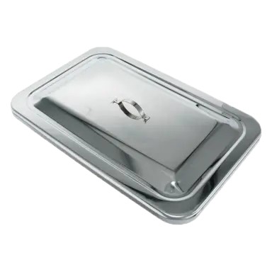 دیش درب دار استیل پزشکی سایز 20×31 سانتی متر