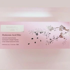 رجنفیل لیدو Regenfill Lido فیلر هیالورونیک اسید با لیدوکائین برای تزریق بدون درد و حجم‌دهی صورت