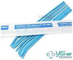 هدایت کننده لوله تراشه : گاید بوژی با نوک خمیده (Curved tip)Tracheal Tube Introducer