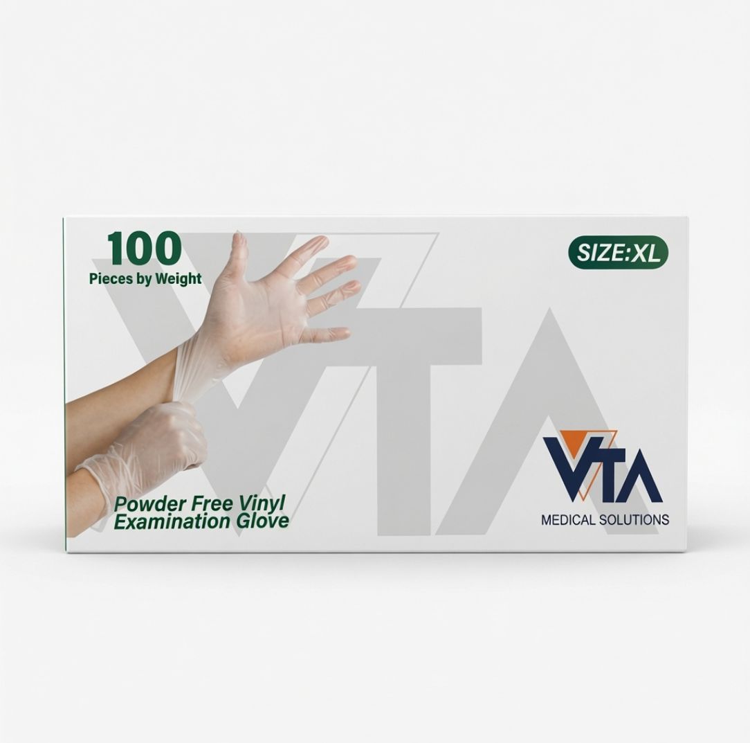 دستکش ونیل برند VTA سایز S