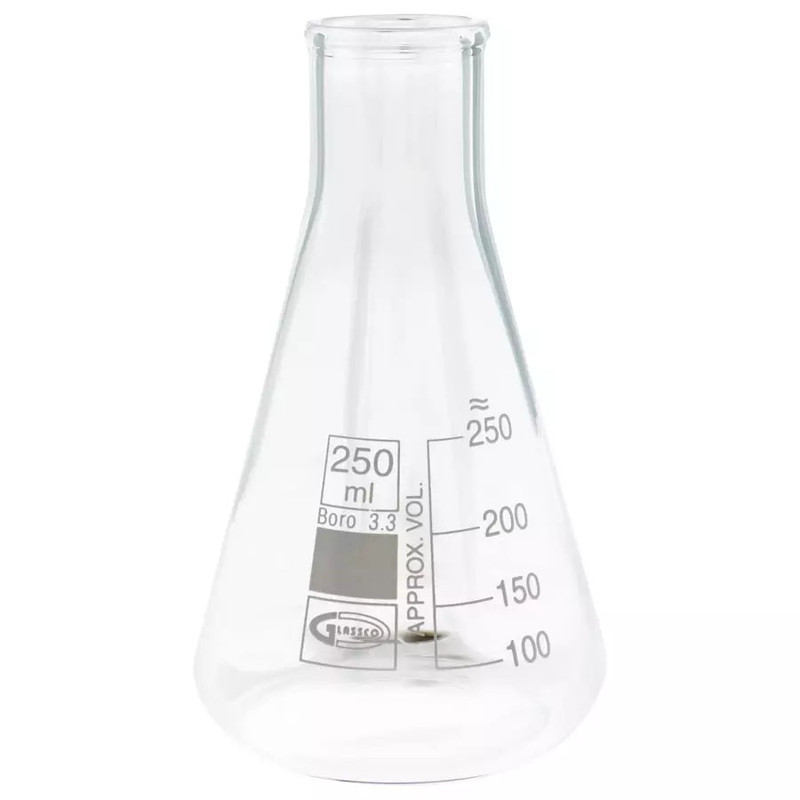 ارلن آزمایشگاهی گلاسکو کد ml-250 حجم 250 میلی لیتر