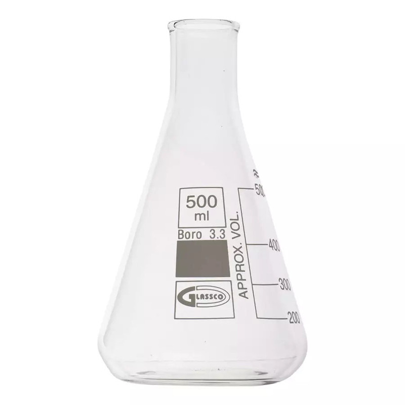 ارلن آزمایشگاهی گلاسکو کد ml-500 حجم 500 میلی لیتر